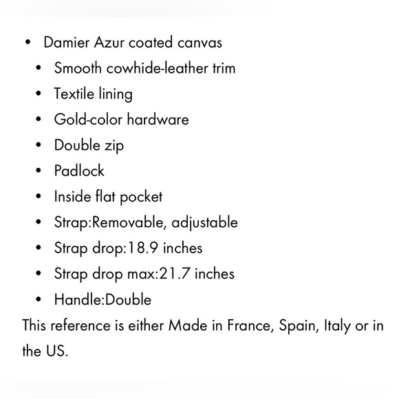 Louis Vuitton Speedy Bandoulière 30 Damier Azur - Picture 4 of 14